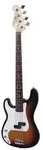 DIMAVERY PB-320 E-Bass LH, sunburst