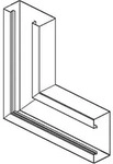 Niedax Ger&auml;tekanal-Vertikaleck GKV 133-78T80 W