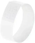 Eventb&auml;nder 260x22mm inkl. Etiketten VE=120 St&uuml;ck wei&szlig;
