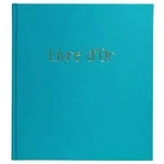 Exacompta G&auml;stebuch 70 Blatt Goldschnitt Pop'N Co - Cyan - 47788E