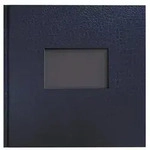 Exacompta Fotoalbum 30 Seiten/15 Bl schwarz, 25x25 cm, - Nachtblau 16108E
