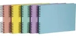 Exacompta 6x Fotoalbum Spiralbindung 50 Seiten schwarz 32x22cm sortiert 16540E