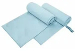 vidaXL Sporthandt&uuml;cher 2 pcs Blau 200 x 100 cm Polyester und Polyamid