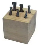 Holzmann Schaftfr&auml;ser Set 2 Schneiden 6tlg/3-10mm FFS6