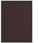 vidaXL Fu&szlig;matte Braun 80x120 cm
