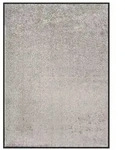 vidaXL Fu&szlig;matte Grau 60x80 cm