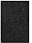 vidaXL Fu&szlig;matte Gestreift 80x120 cm Anthrazit