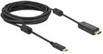 Delock - Video- / Audiokabel - 24 pin USB-C m&auml;nnlich zu HDMI m&auml;nnlich