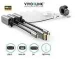 Vivolink Pro Adapter Ring USB-C, DisplayPort, Mini DisplayPort, Lightning .