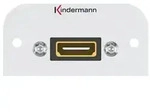 Kindermann Konnect 54 alu - Modulares Faceplate-Snap-In