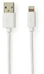 Nedis CCBW39300WT10 - 1 m - USB A - Wei&szlig;