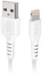 SBS TECABLEUSBIP5389W, 3 m, Lightning, USB A, M&auml;nnlich, M&auml;nnlich, Wei&szlig;