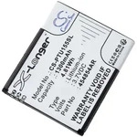 Powery Akku f&uuml;r Panasonic KX-TU150 KX-TU155 KX-TU160 Handy, 3,7V, Li-Ion