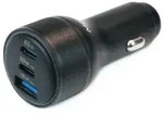 Mobilis Energia Charger 95W Car 2 USB-C 1 USB-A SB Multimedia-Technik
