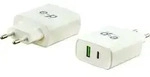 E+P Elektrik USB-Schnell-Ladeger&auml;t AC212 ws