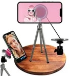 Magnetische Handyhalterung Tischstativ Tisch Stativ mit Kugelkopf Tripod I...