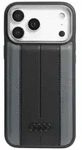 Audi A6 Kunstleder MagSafe Case iPhone 17 Pro Max - Schwarz