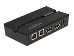 Delock USB-Umschalter f&uuml;r die gemeinsame Nutzung von Peripherieger&auml;ten - 2 x USB