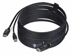 StarTech.com 10ft (3m) DisplayPort and USB 5Gbps KVM Cable - Tastatur- / Video-