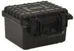vidaXL Flugkoffer Tragbar Schwarz 27x25x18 cm PP