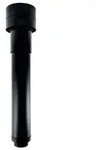 Wolf Dachdurchf&uuml;hrung DN160 isoliert, L:1159mm, schwarz, f&uuml;r CWL - 2575802