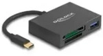 Delock USB-C Card Reader f&uuml;r XQD und SD Speicherkarten+ USB 5 Gbps Typ-A