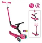 GLOBBER GO-UP ACTIVE LIGHTS fuchsia pink, mit Leuchtrollen