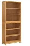 vidaXL Aufbewahrungsm&ouml;bel-Set mit Speicher Braun Holzwerkstoff