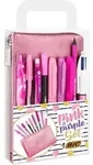 "BIC Schreibset "PINK & PURPLE" mit Schlamper-Etui, 10-teilig"