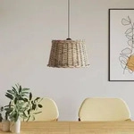 vidaXL Lampenschirm Braun &Oslash;45x28 cm Korbweide