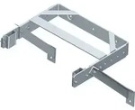 Wandhalter U-B&uuml;gel G.13,8kg VA verstellbar f.Wandabstand 400-600mm Zarges