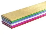 Clairefontaine Metall-Krepppapier Pack. 6 Bogen gefaltet 2,50x0,50m Sort.911199C