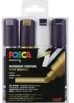 Fasermaler Uni Posca PC-8K 8mm sortiert VE=4 St&uuml;ck