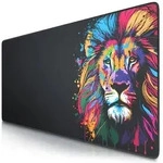 Titanwolf XXL Speed Gaming Mauspad Titanwolf Schwarz 900 x 400mm, XXL Mousepad,