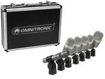 OMNITRONIC MIC 77-7LMH MK2 Schlagzeug-Mikrofonset