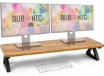 Duronic DM06-2 AW Monitorst&auml;nder gro&szlig; stabil Schreibtisch Laptop Halterung