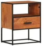 vidaXL Nachttisch 40x30x50 cm Massivholz Akazie