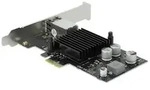 DeLOCK - Netzwerkadapter - PCIe 2.1 Low-Profile - Gigabit Ethernet (PoE+)