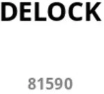 DELOCK USB Type-C Netzwerk Adapter 10 Gigabit LAN 1 x RJ45