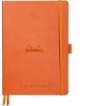 Rhodia Goalbook A5 120 Bl elfenbein 90g, kariert Tangerine 117774C