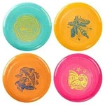 Wham-O Frisbee Go 4er Pack Flugscheibe ab 5 Jahren, 22.86 cm - 70g