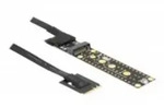 Delock Riser Karte NVMe M.2 Key A+E Stecker zu M Slot mit 20 cm Kabel 0,2 m