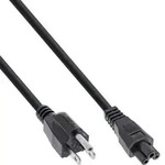 35er B-Pack InLine&reg; Netzkabel f&uuml;r Notebook, USA/Canada, 3pol Kupplung, 2m Kabel