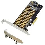 Microconnect MC-PCIE-X4M2, PCIe, M.2, PCIe 3.0, Schwarz, Server, Passiv