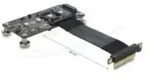 Delock PCI Express 3.0x4> M.2 Key M Adapter 10cm