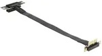 Delock Riser Card - 0,3 m - PCI-Express - Schwarz