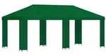 vidaXL Garten Pavillon 6 x 3 m Gr&uuml;n Polyester und Stahl 190