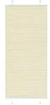 vidaXL Plissee Creme 90x200 cm Stoffbreite 89,4 cm Polyester