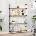 vidaXL Schweberegal 100x20x4 cm Massivholz Akazie &Ouml;lbehandelt