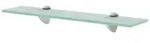 vidaXL Schweberegal Glas 50x10 cm 8 mm